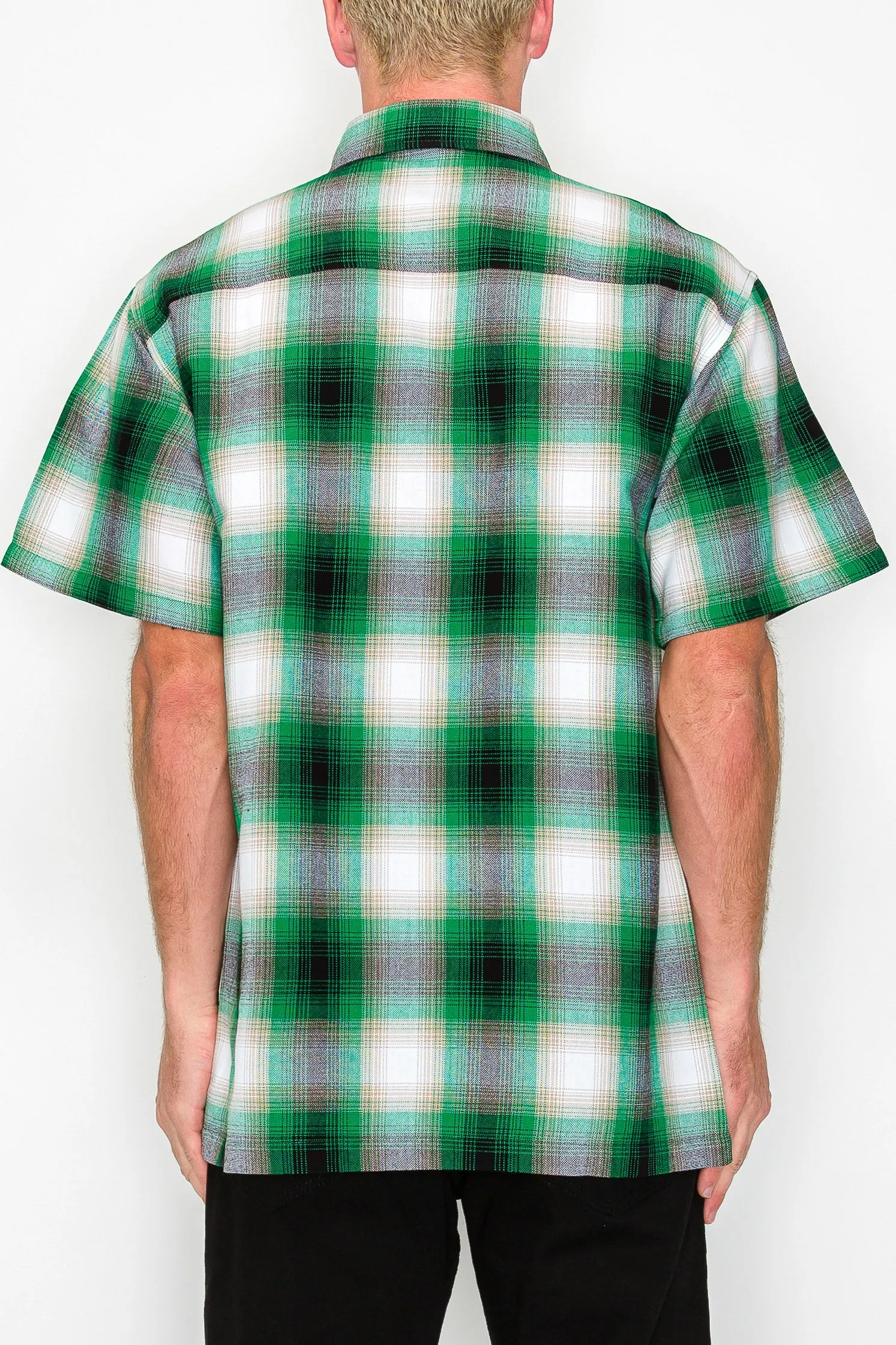 Plaid Short Sleeve Shirts - New Color Added