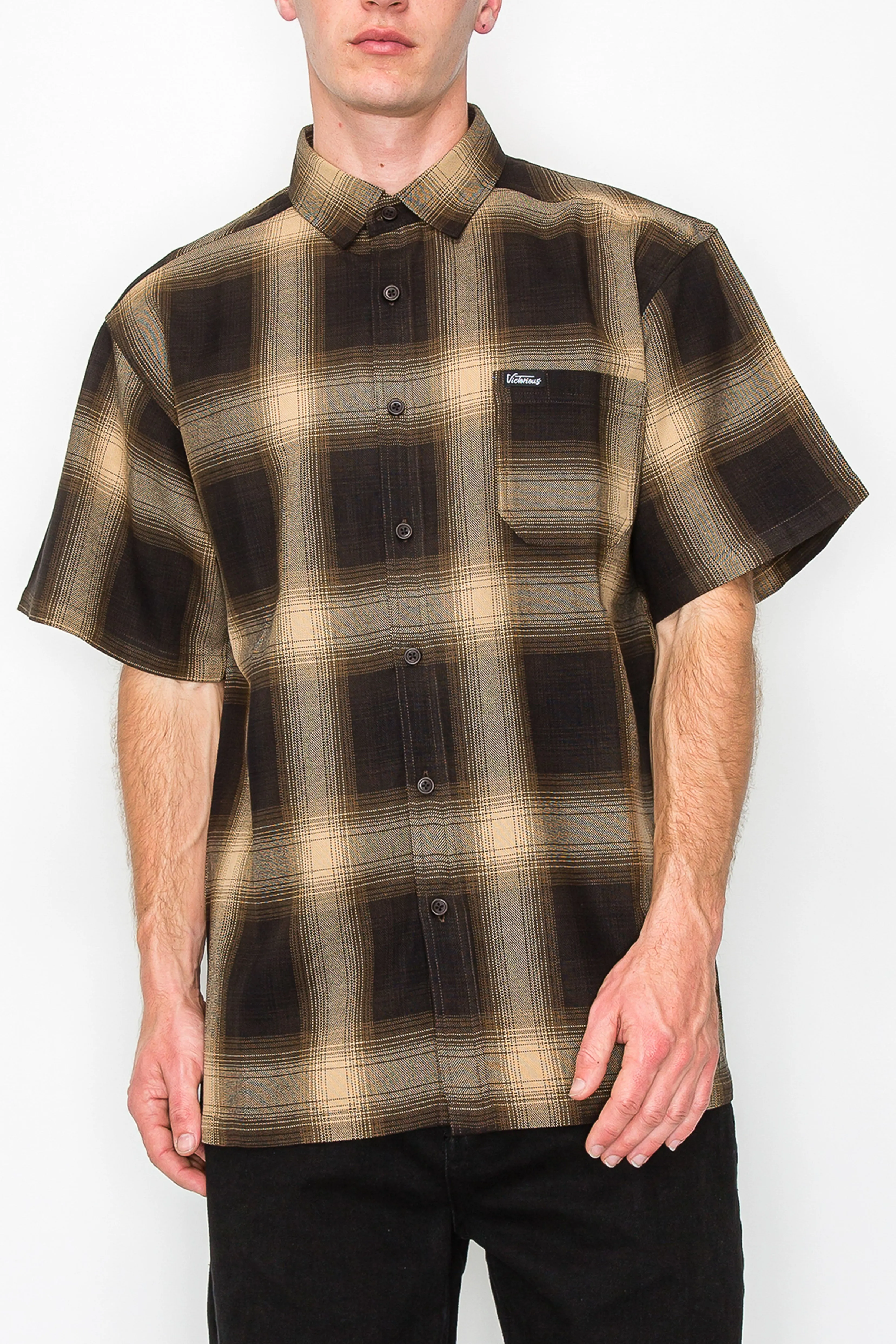 Plaid Short Sleeve Shirts - New Color Added