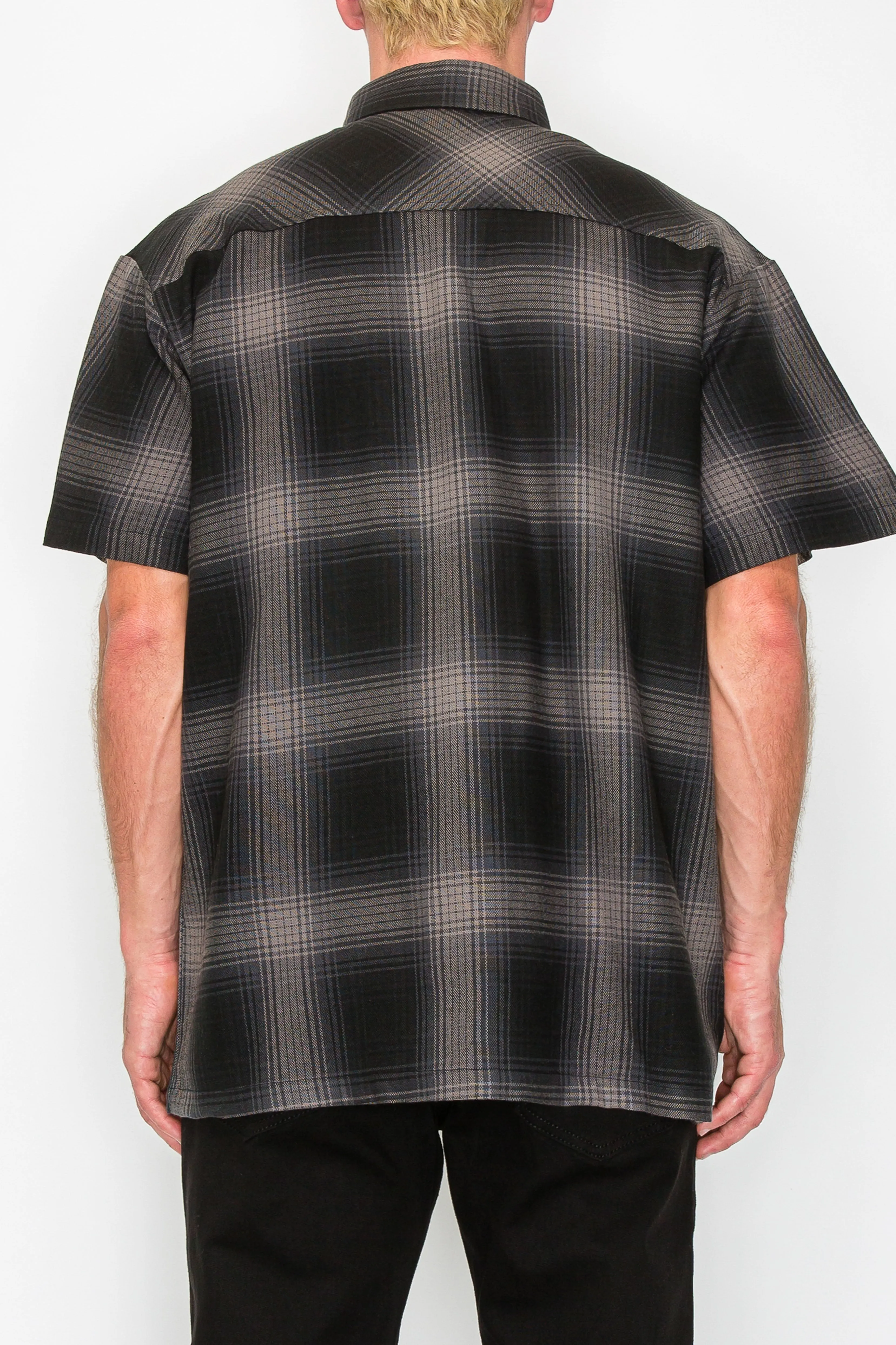 Plaid Short Sleeve Shirts - New Color Added