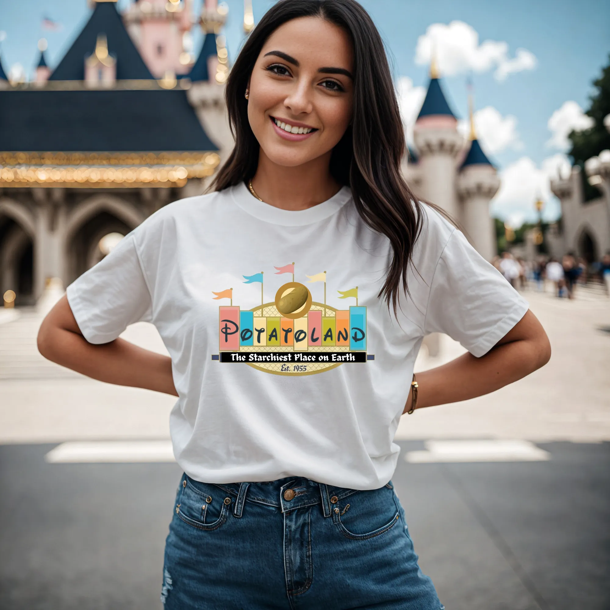 Potatoland Disneyland Shirt | Retro Disney Epcot Shirt | Epcot Disney World Shirt