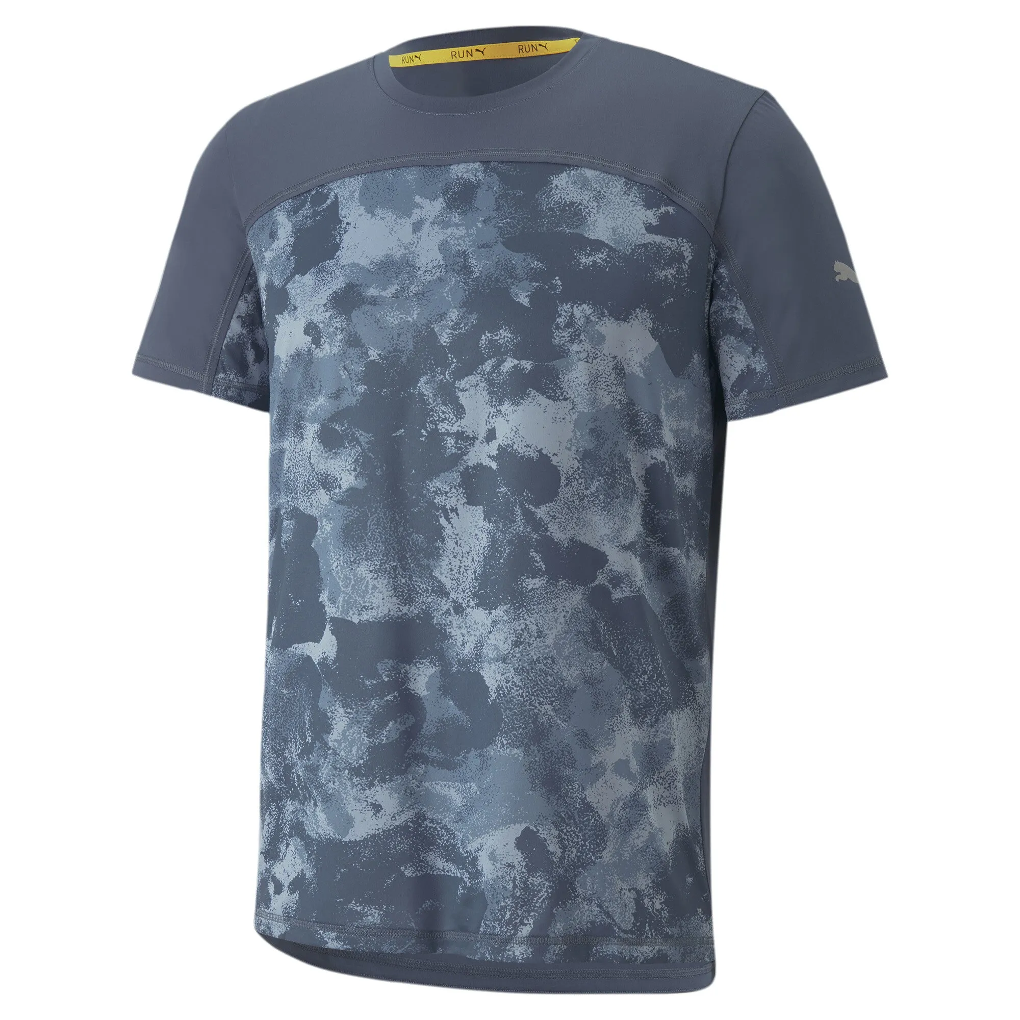 PUMA Run AOP Graphic SS Tee M