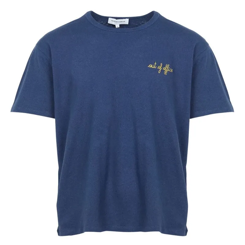 "Out Of Office" Villiers T-Shirt (Ultramarine)