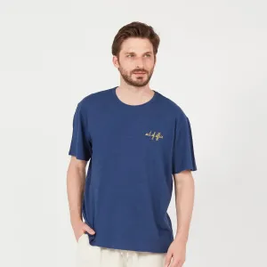 "Out Of Office" Villiers T-Shirt (Ultramarine)