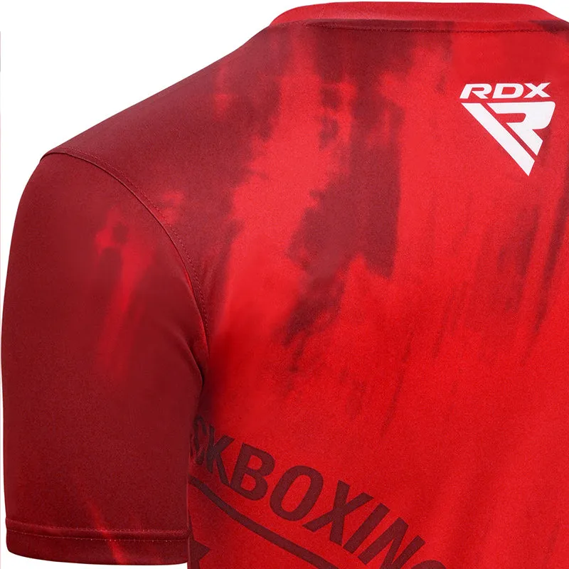 RDX WAKO T-SHIRTS T1 Red