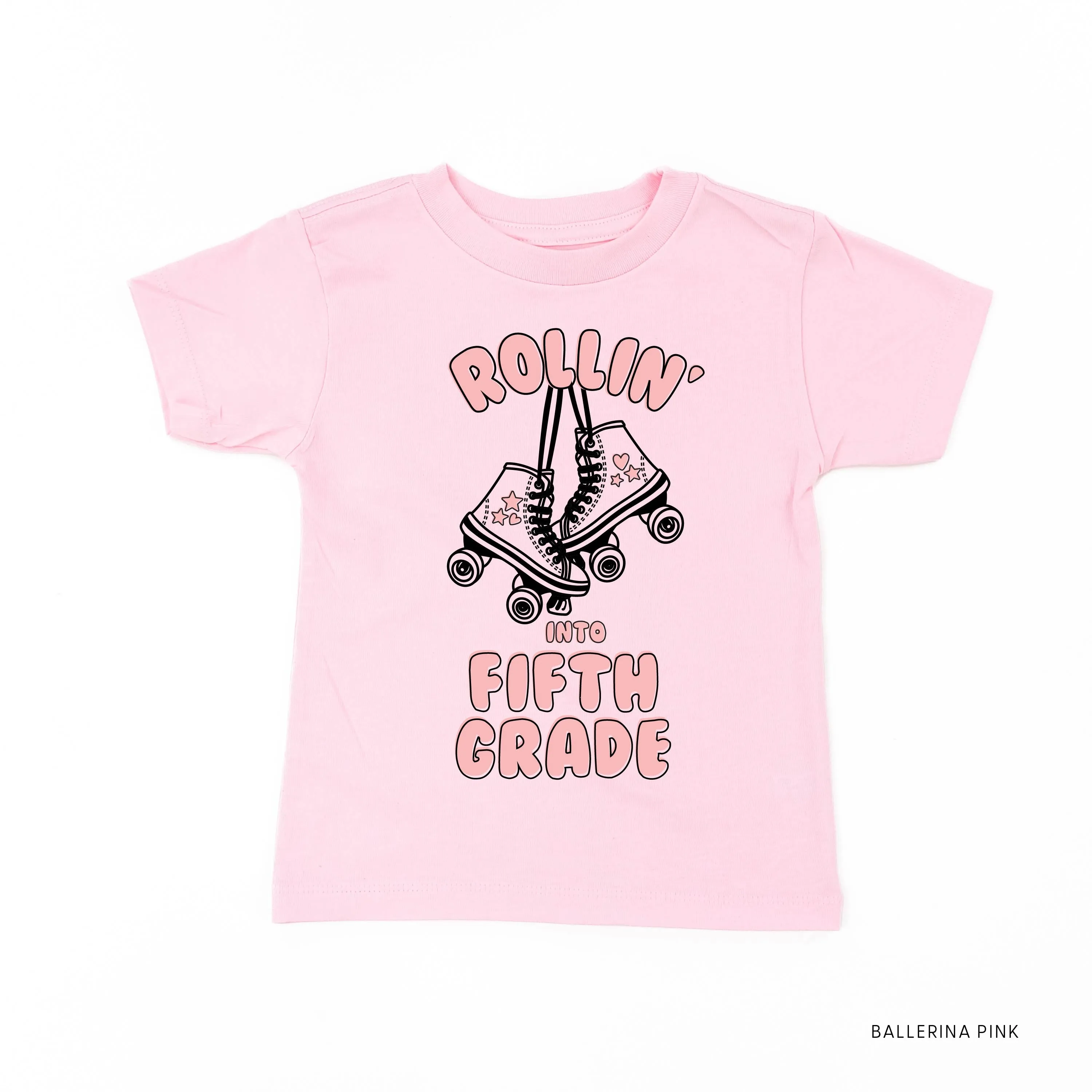 Rollerskates - Rollin' into Fifth Grade - Short Sleeve Child Shirt