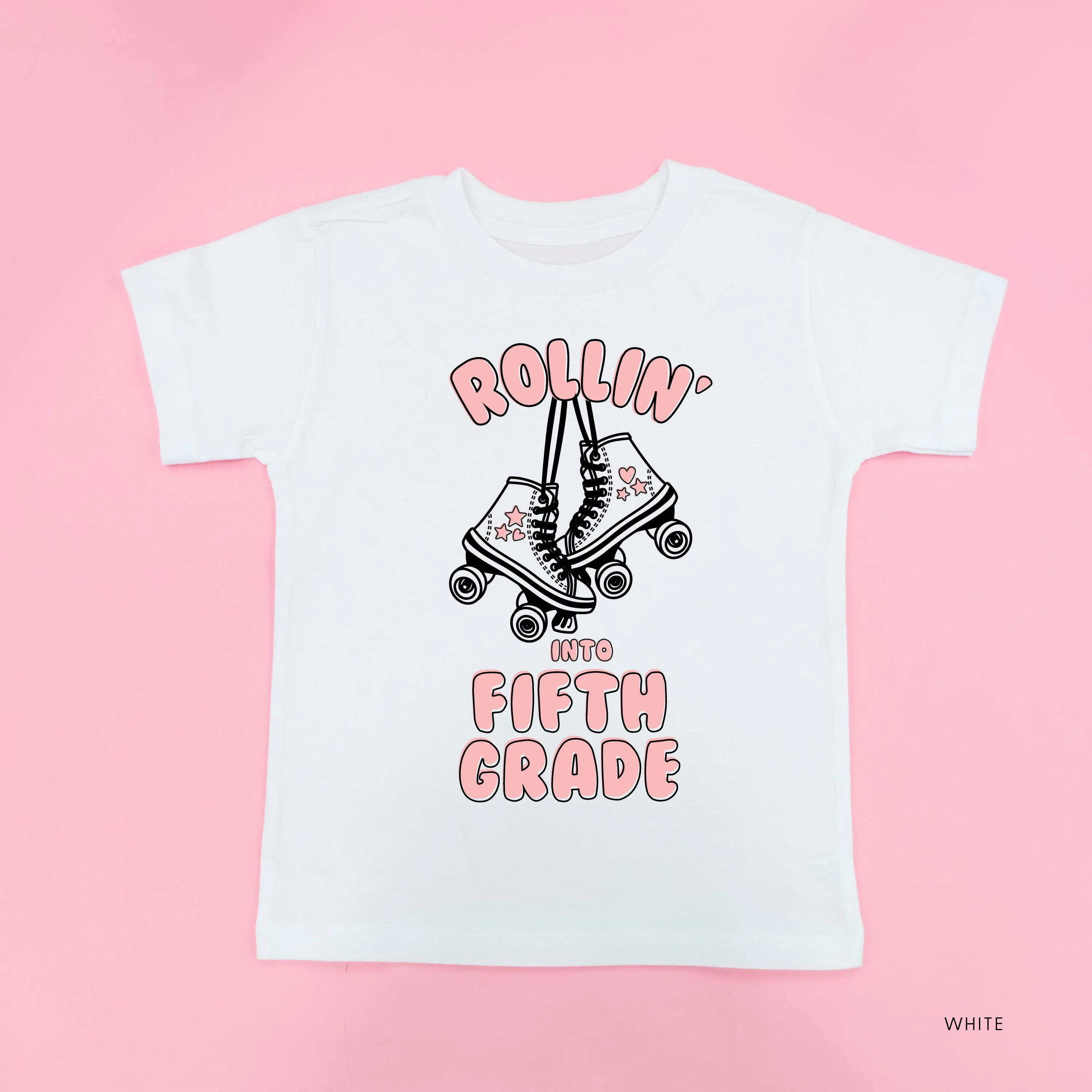 Rollerskates - Rollin' into Fifth Grade - Short Sleeve Child Shirt