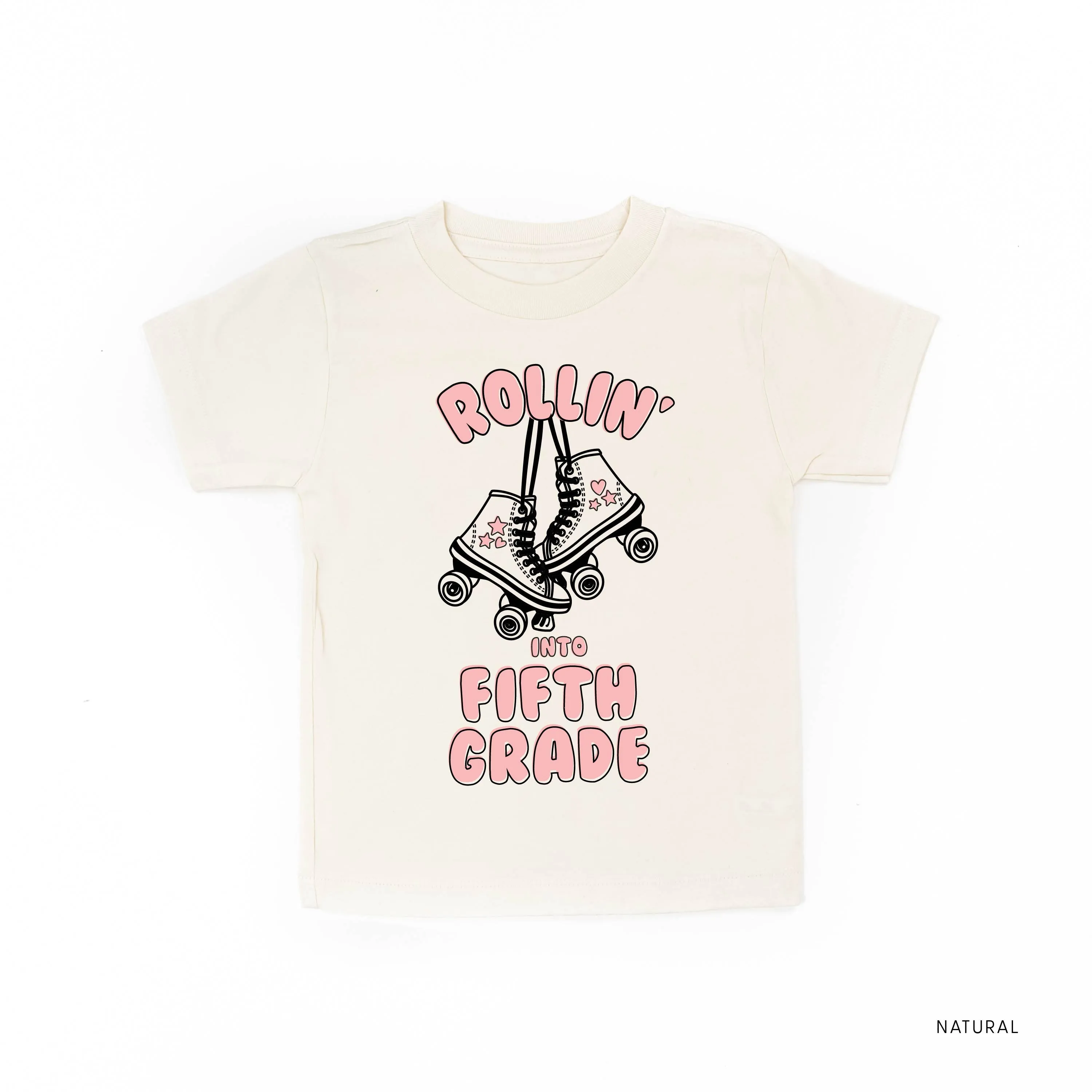 Rollerskates - Rollin' into Fifth Grade - Short Sleeve Child Shirt