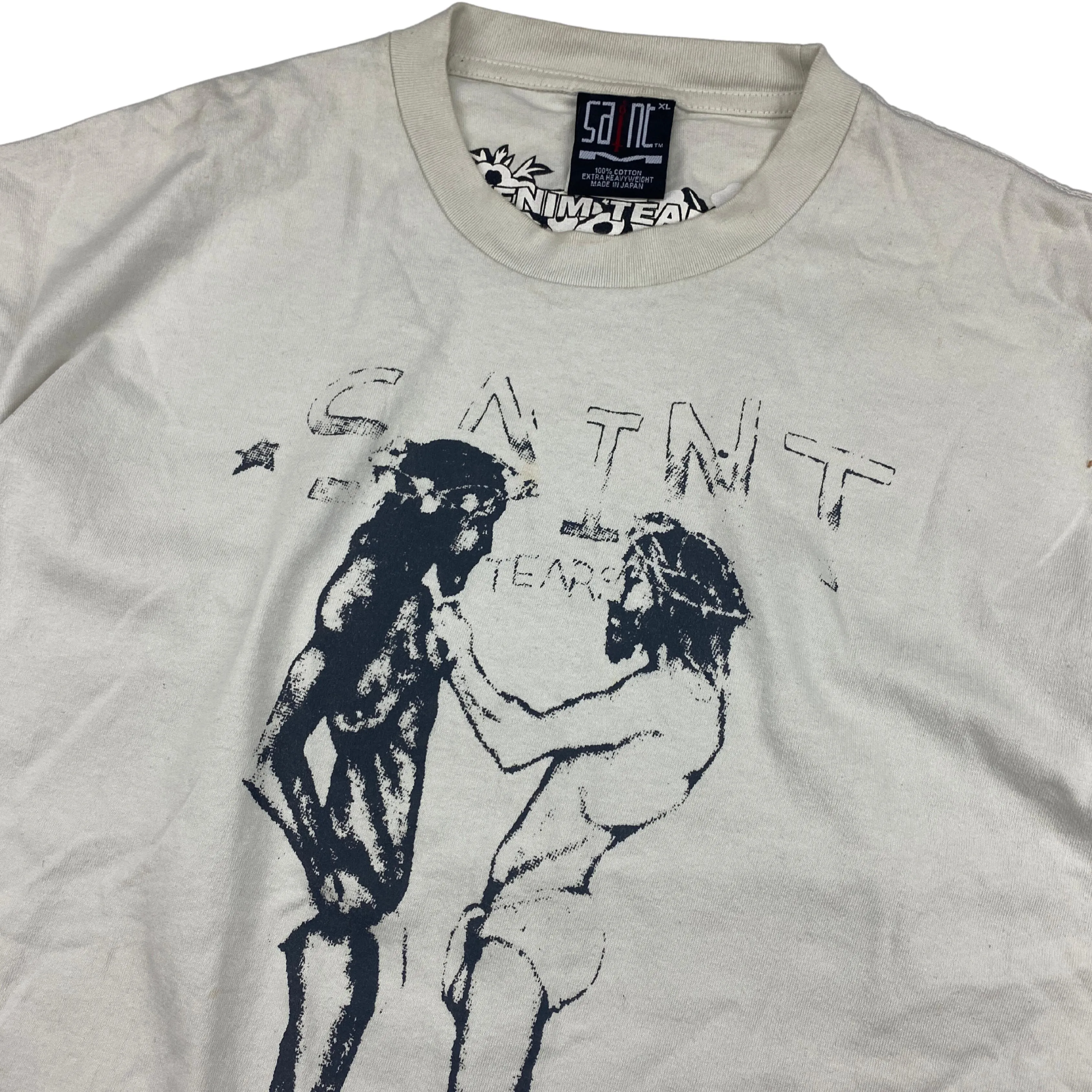 SAINT MXXXXXX X DENIM TEARS TWINS TEE  (L)  (L)