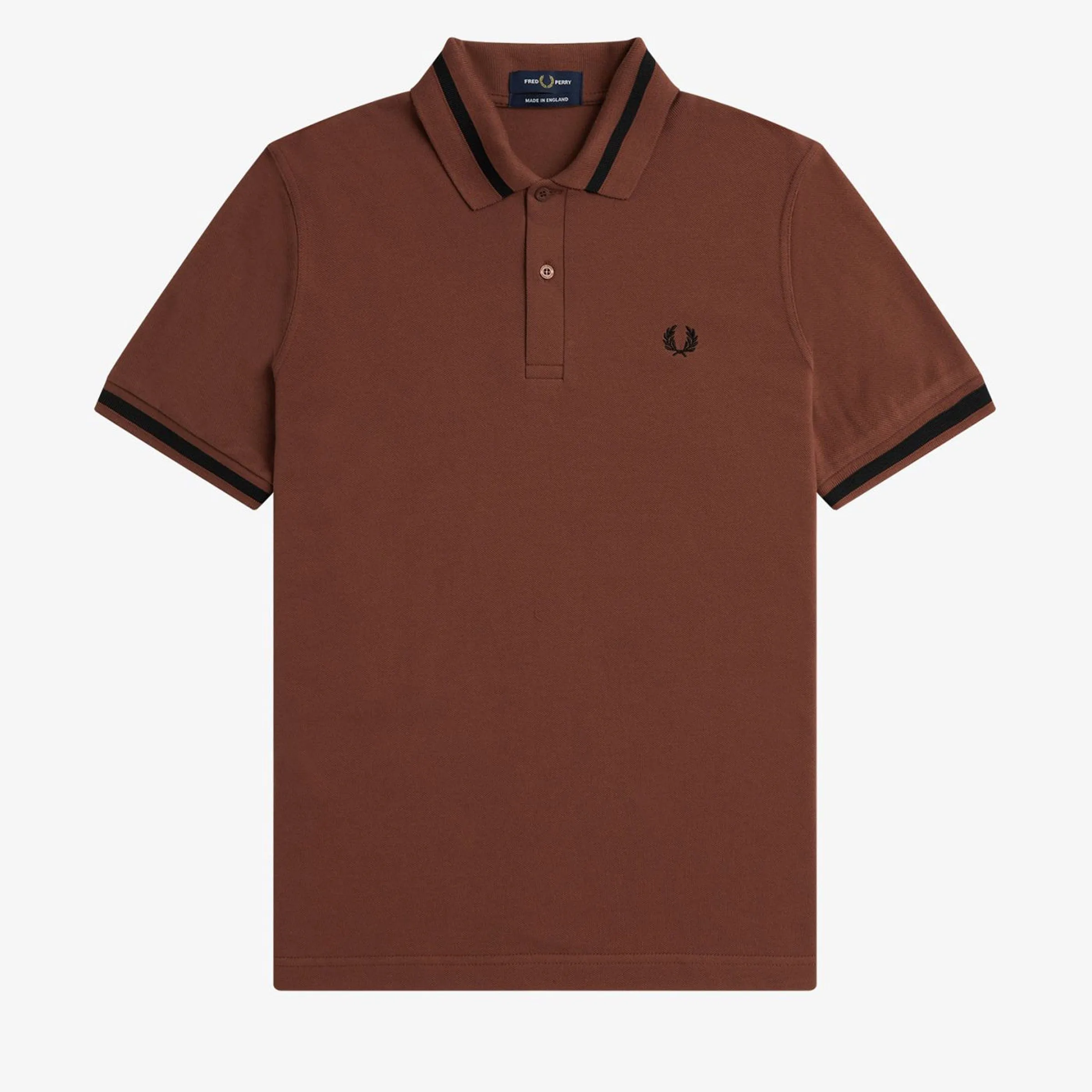 SINGLE TIPPED FRED PERRY SHIRT