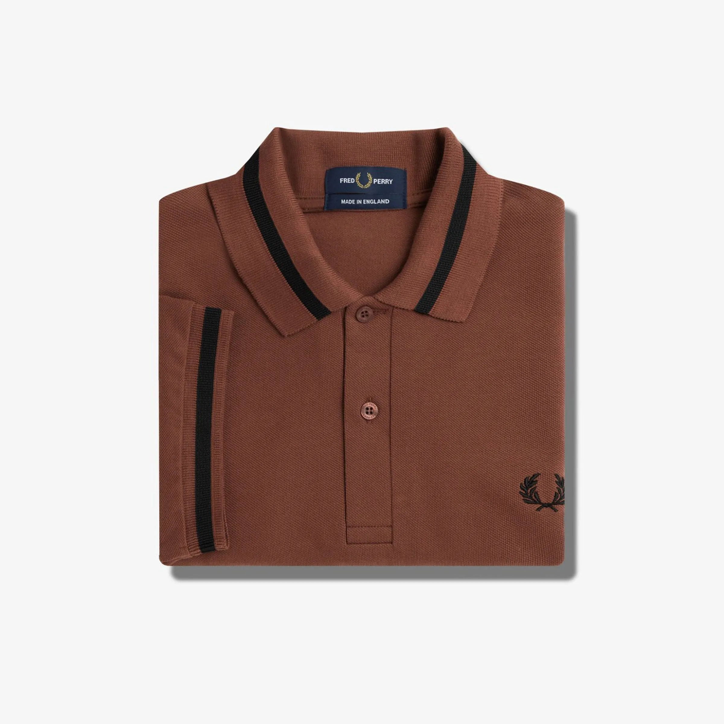 SINGLE TIPPED FRED PERRY SHIRT