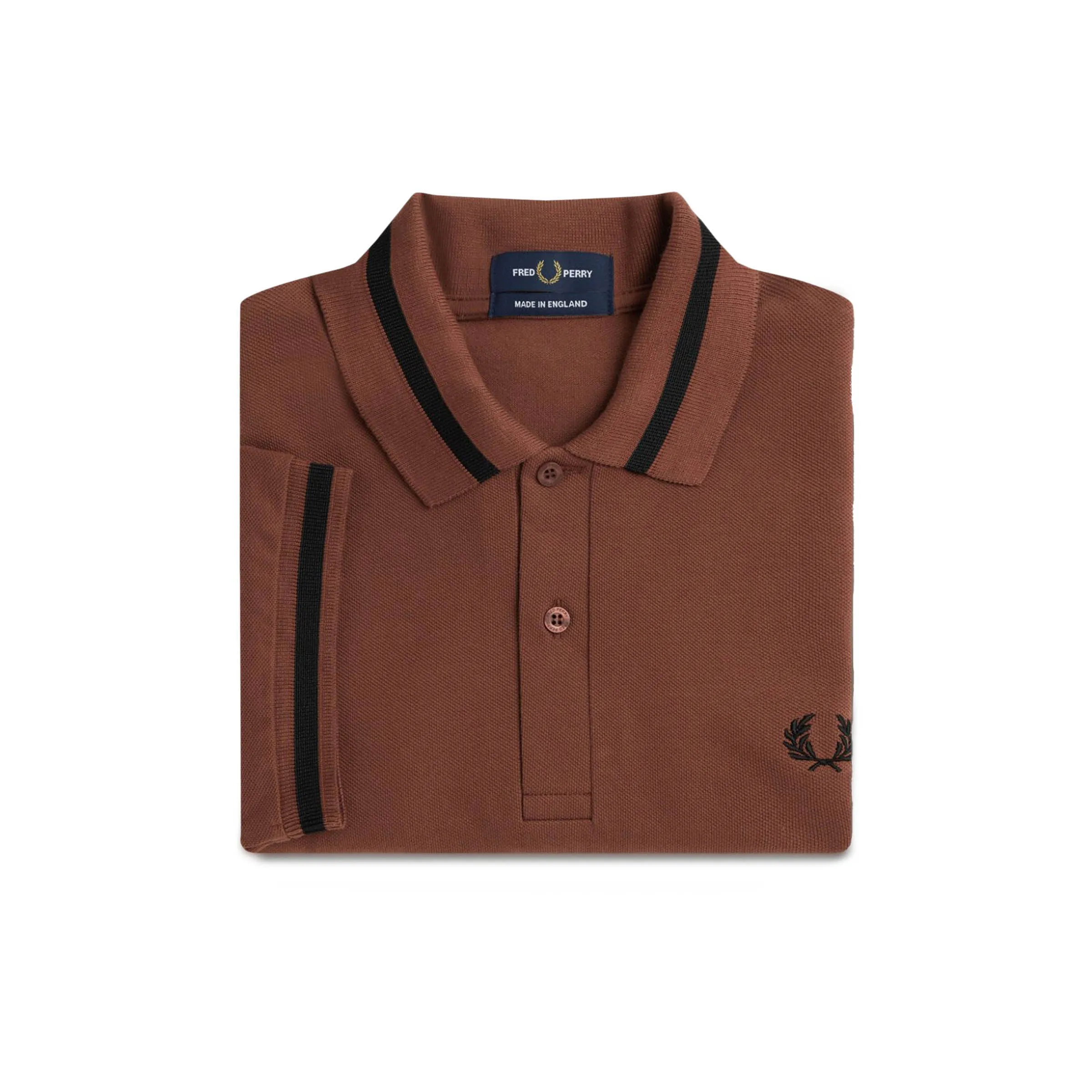 SINGLE TIPPED FRED PERRY SHIRT