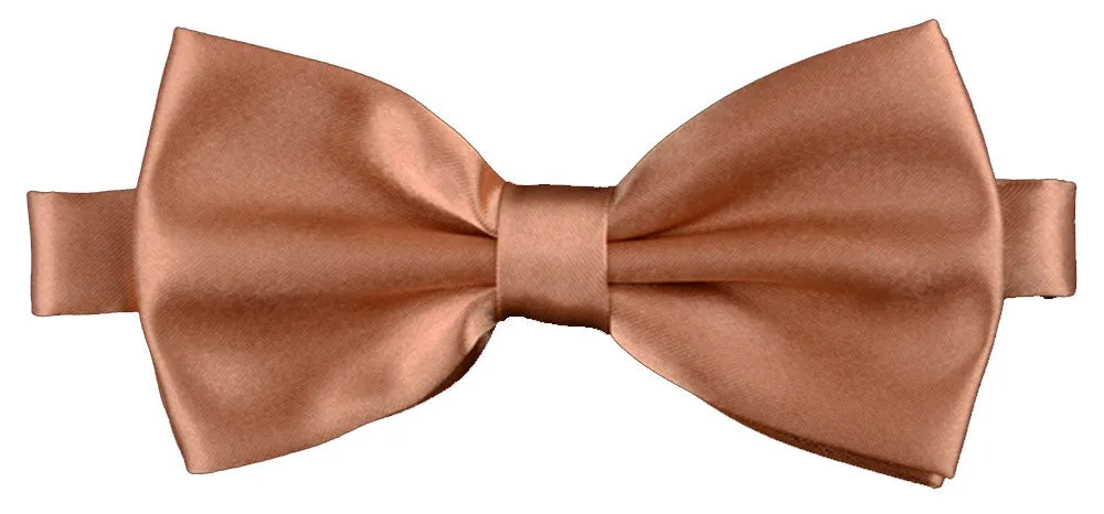 Sparkling Gold [Silky Smooth] - Bow Tie and Pocket Square Matching Set