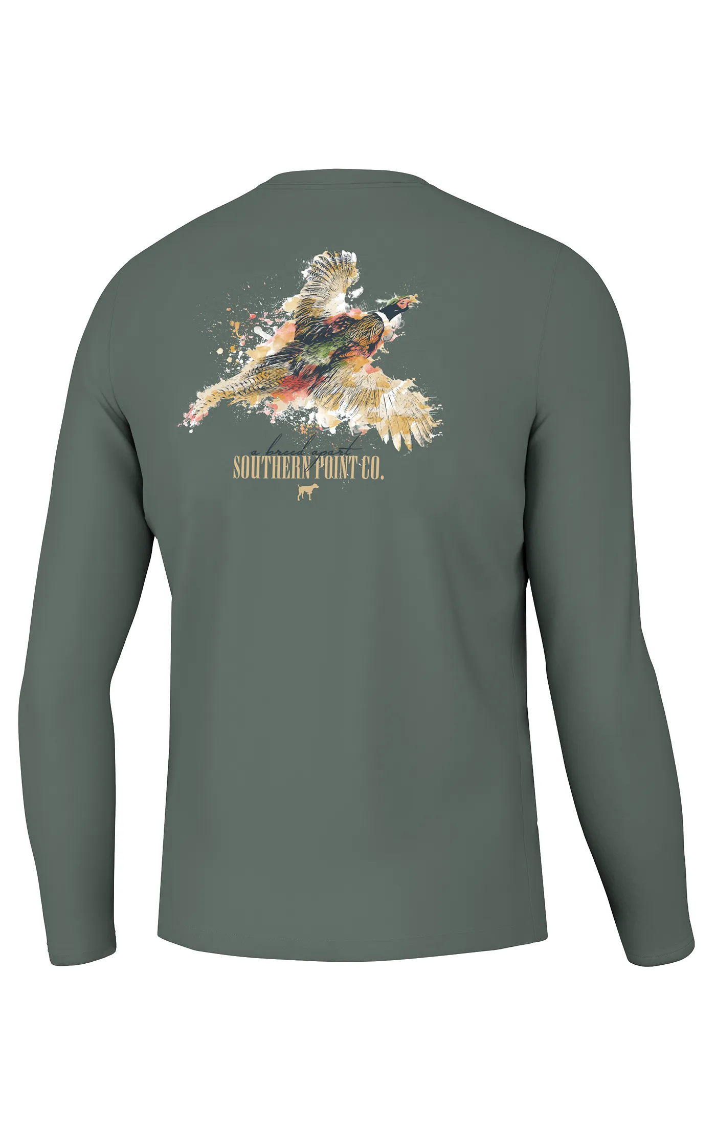 SPLATTER SERIES PHEASANT LONG SLEEVE TEE