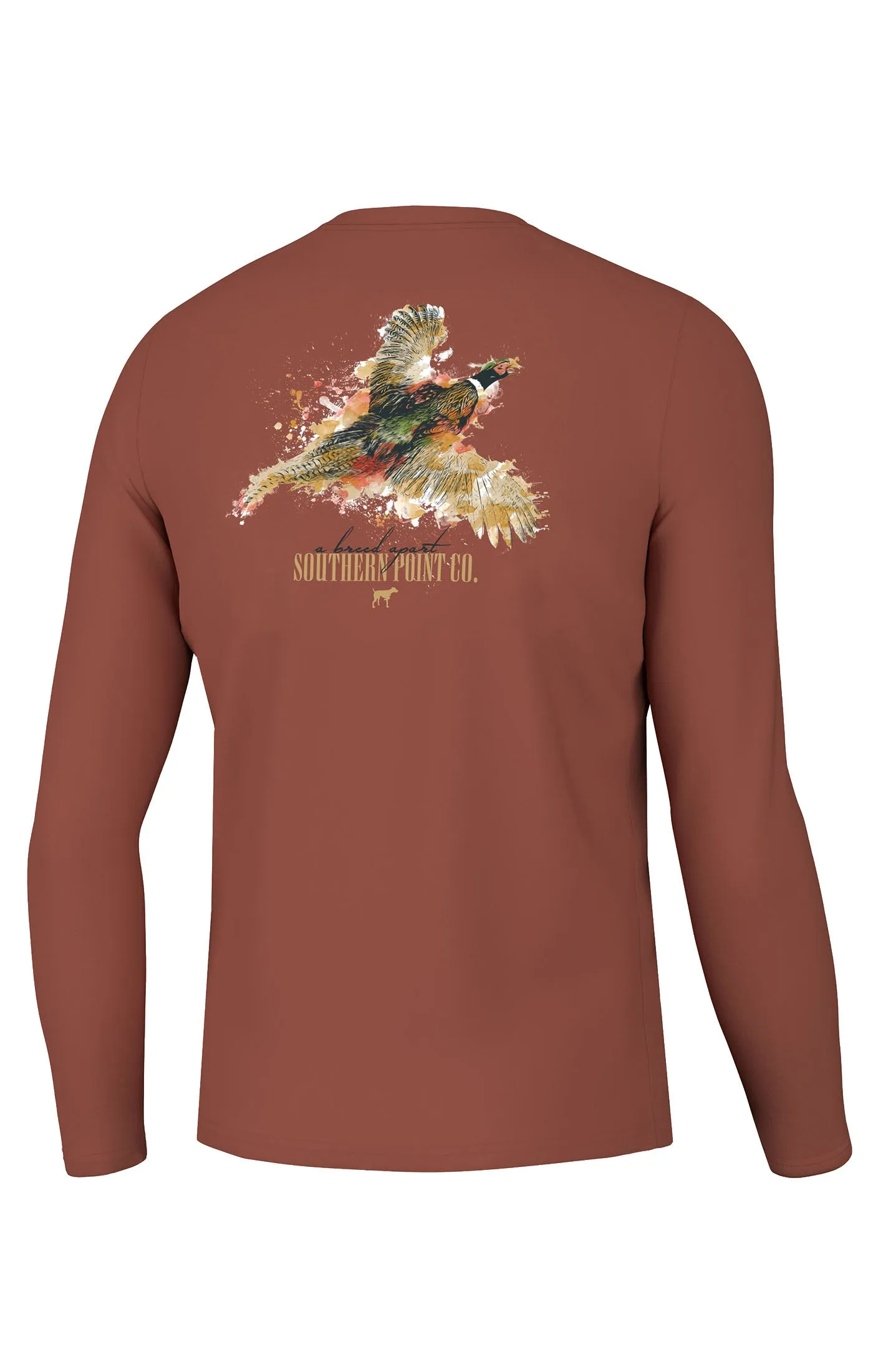 SPLATTER SERIES PHEASANT LONG SLEEVE TEE