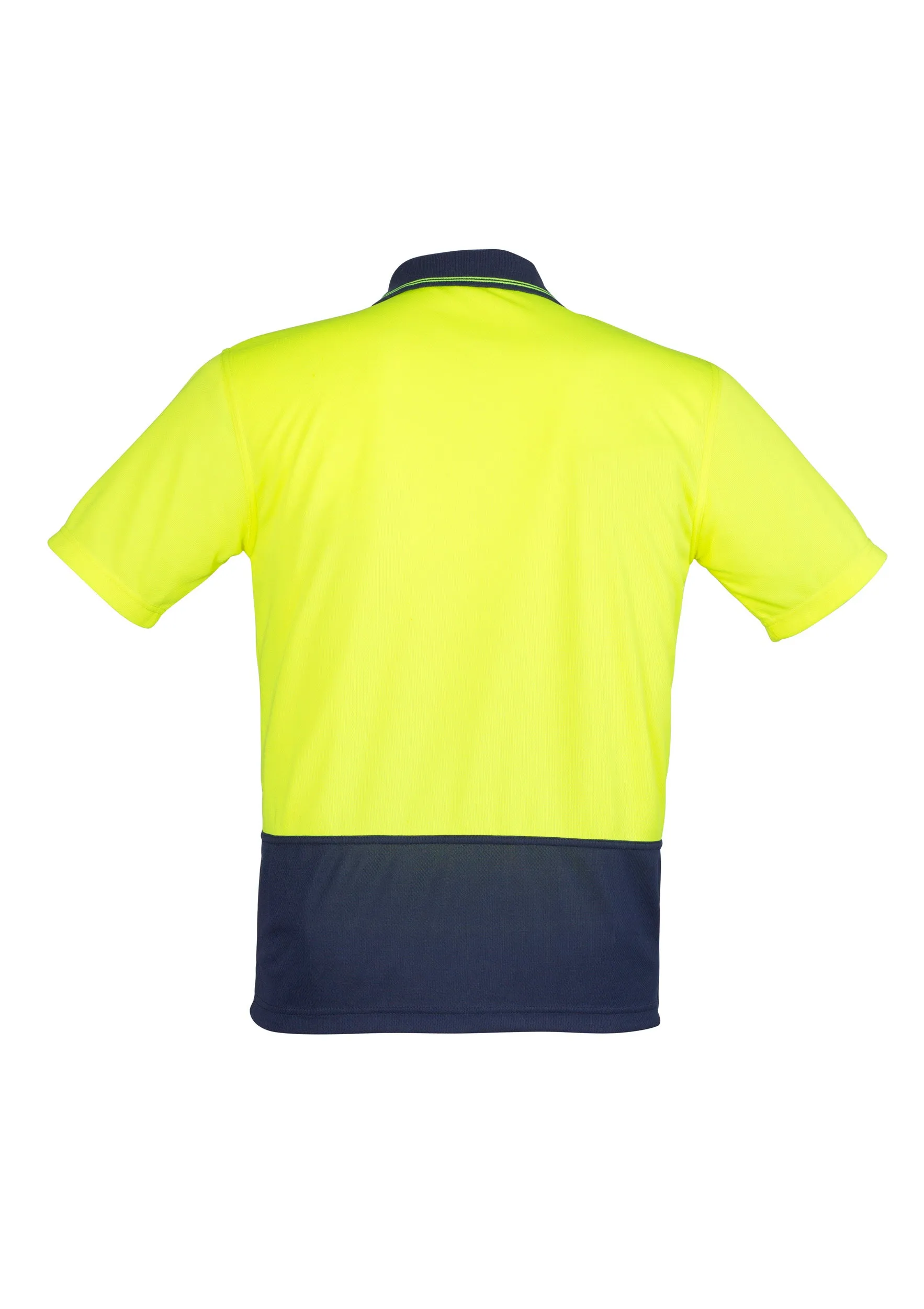 Syzmik Unisex Hi Vis Basic Spliced Short Sleeve Polo