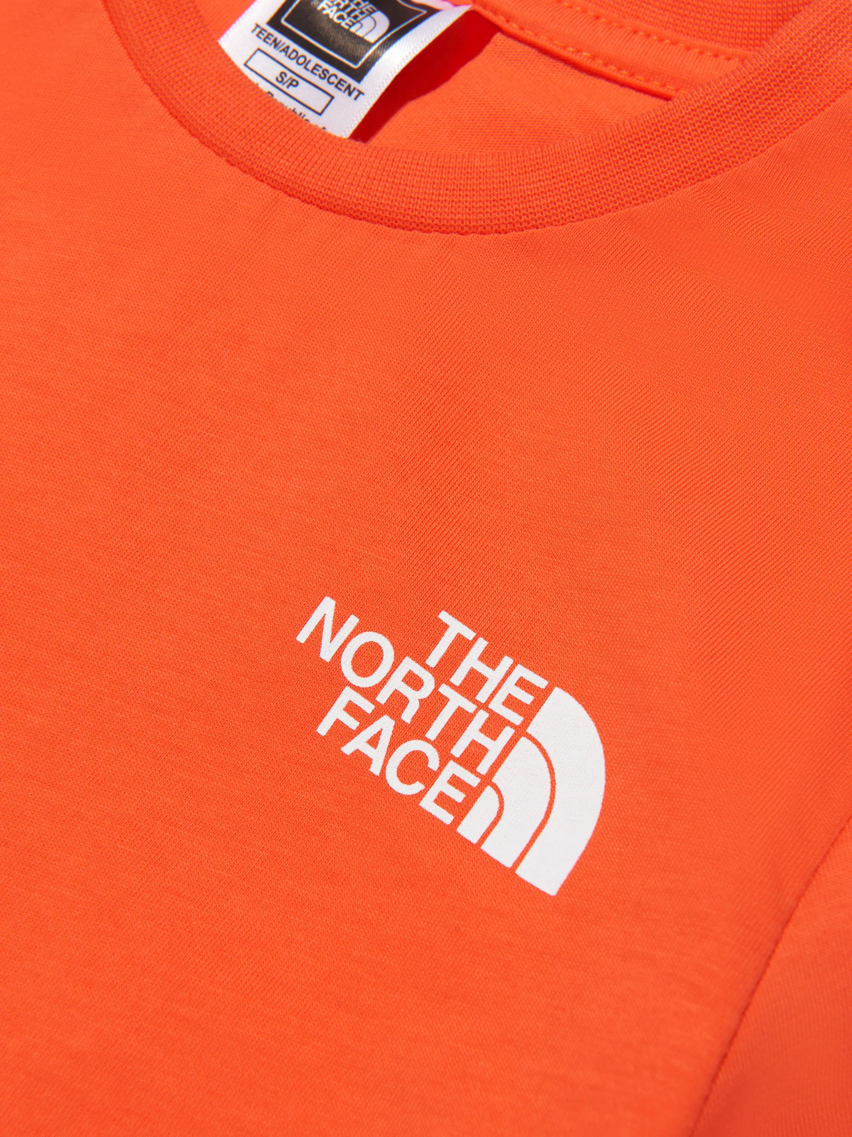 The North Face Boys Simple Dome T-Shirt in Orange