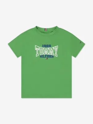 Tommy Hilfiger Boys 1985 Varsity T-Shirt in Green