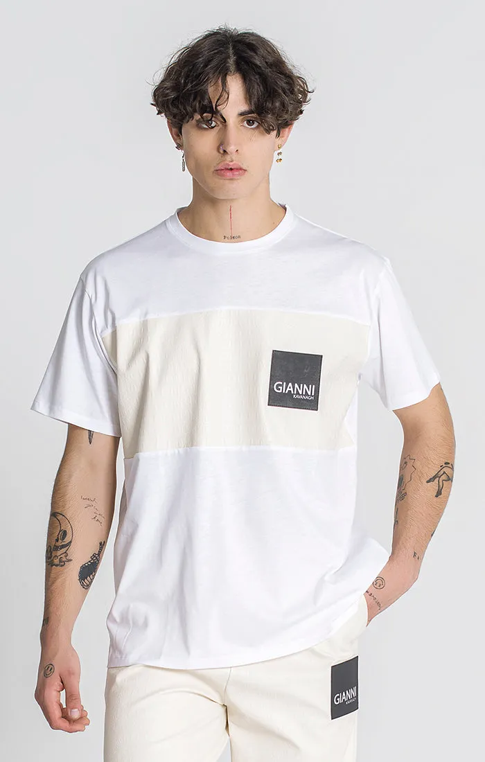 White Feel Oversized Tee