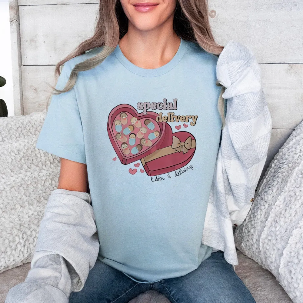 Women Happy Valentine's Day Gift Print Graphic T-shirt