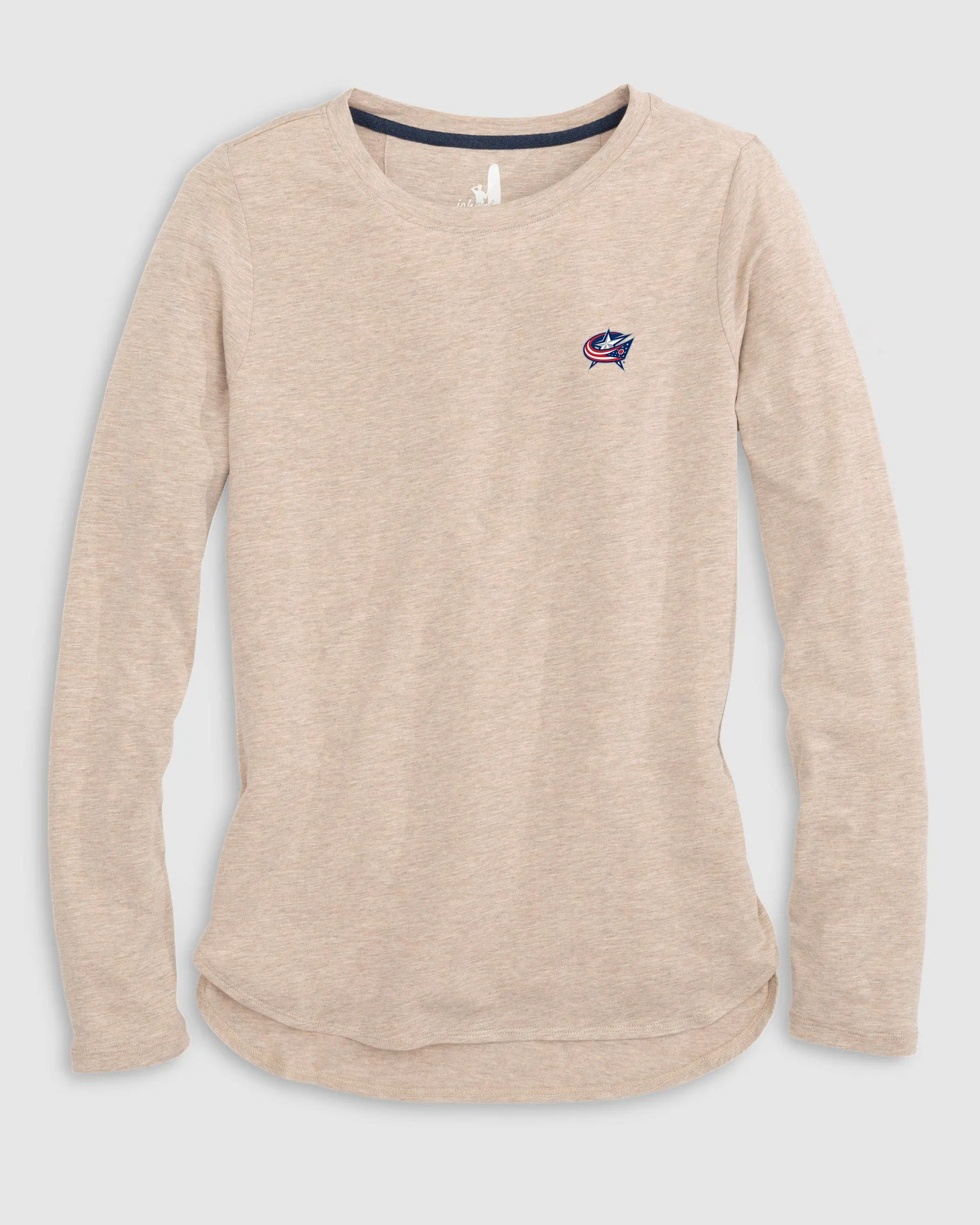 Women's Columbus Blue Jackets Addison Long Sleeve T-Shirt