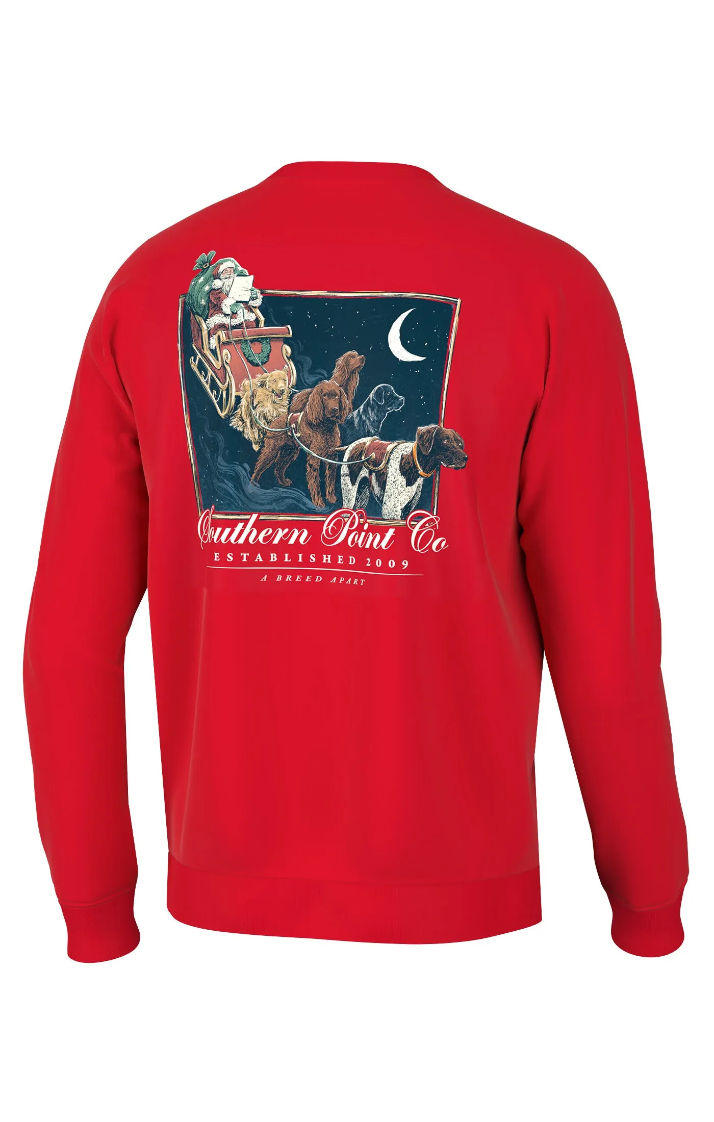 YOUTH SANTA CLAUSE LONG SLEEVE TEE